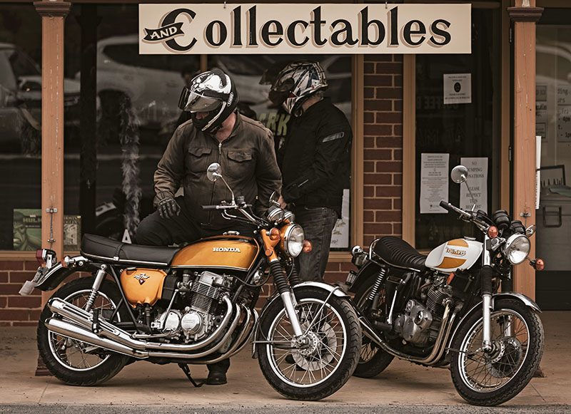 Honda CB750-Four Triumph t160